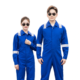 100% Cotton Reflective Coveralls-blue