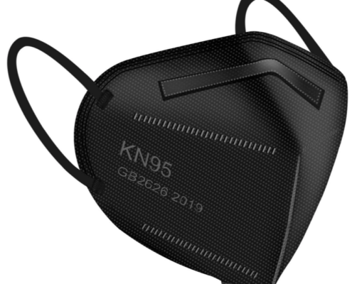 4-Ply KN95 High-Efficiency Protective Mask (EP-FR002)-black