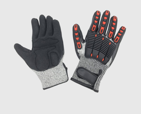 Anti-impact Nitrile Sandy Coated Gloves