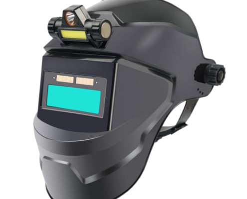 Auto-Darkening Welding Face Shield with LED Light (EP-FE009)