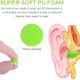 Corded PU Foam Earplugs (EP-HR002)-super soft pu foam