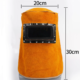Cowhide Heat & Spark Resistant Welding Head Cover (EP-FE012)-size