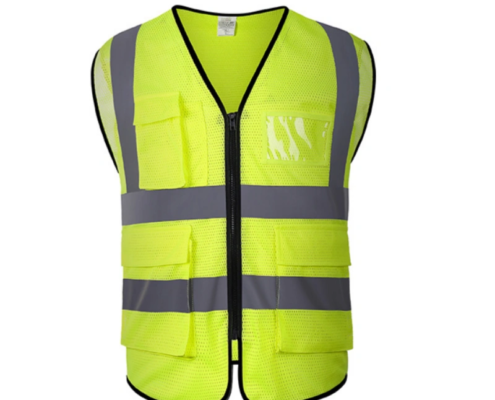 Custom Printed High Visibility Reflective Vest (EP-BD006)