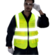 Custom Printed High Visibility Reflective Vest (EP-BD006)-front display