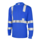 EP-BD007 ANSI Class 2 High Visibility Reflective Long Sleeve T-Shirt-blue