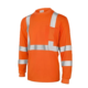 EP-BD007 ANSI Class 2 High Visibility Reflective Long Sleeve T-Shirt-orange