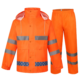 EP-BD009 Reflective Split Rain Suit-ORANGE