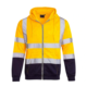 EP-BD012 Color Blocked Reflective Hooded Sweatshirt-yellow