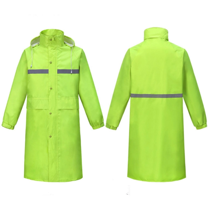 EP-BD015 300D Oxford Reflective Rain Suit-green