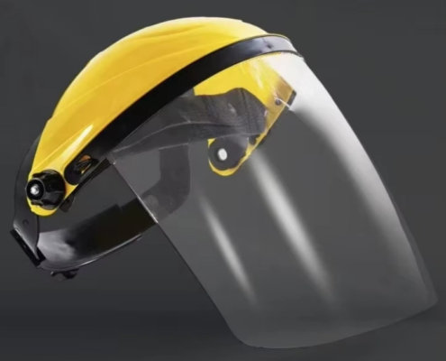 EP-FE006 Head-mounted Industrial Face Shield-Side Display