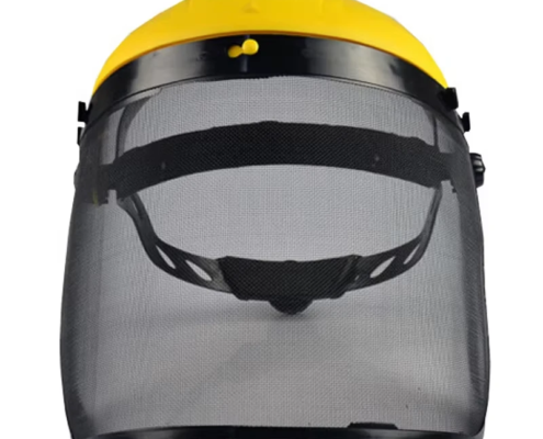 EP-FE007 Gardening & Lawn Mowing Impact-Resistant Wire Mesh Face Shield-Front display