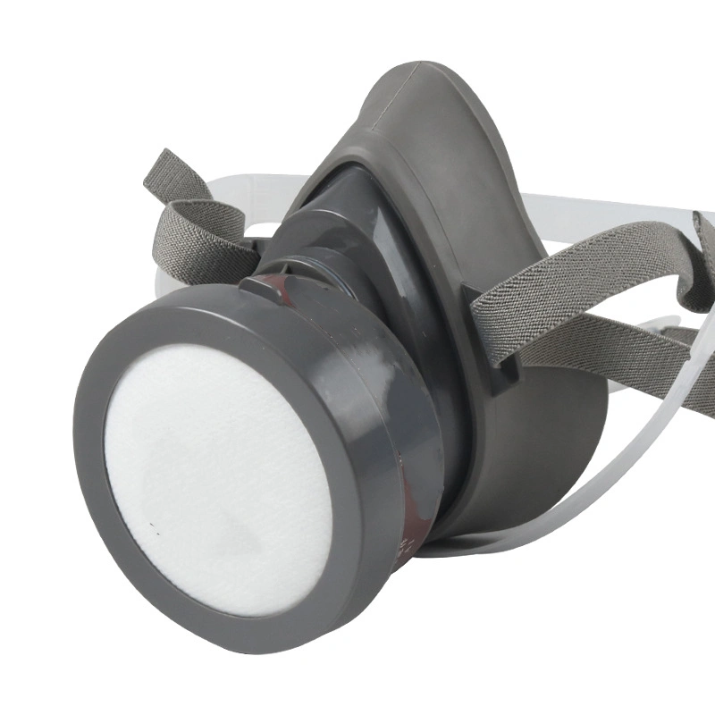EP-FE014 Single-Canister Half-Face Gas Mask, KN95 Respirator for Spray Paint & Chemicals