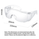 EP-FE016 Semi-Enclosed Anti-Fog Safety Goggles-size