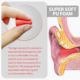 EP-HR001 Slow Rebound PU Foam Earplugs-View of the ear