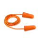 EP-HR003 Colored Corded PU Foam Earplugs-orange