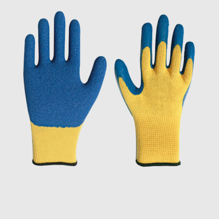 Latex Coated Kevlar Gloves