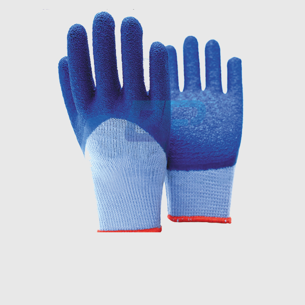 half coated gloves