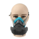 KN95 Silicone Half Face Respirator, Dust & Gas Protection Mask (EP-FE013)-front display