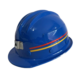 LED Safety Helmet with Warning Light for Mining & Construction (EP-HD005)-BLUE