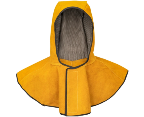 Leather Welding Shawl Cap - Heat & Spark Resistant (EP-HD001)