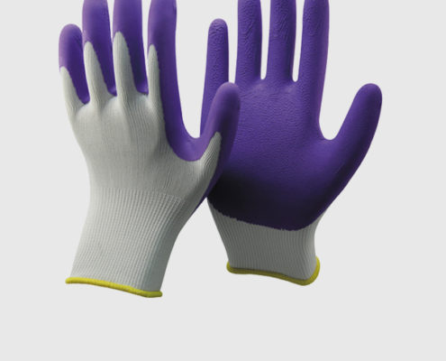 Latex Palm Coated Gloves