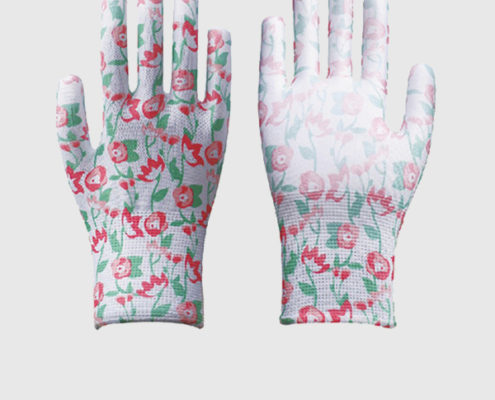 PU Coated Gardening Gloves, Gardening Gloves