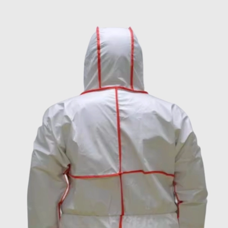 Particulate disposable protective suit