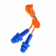 Reusable Corded Silicone Earplugs (EP-HR006)-BLUE