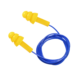 Reusable Corded Silicone Earplugs (EP-HR006)-BLUE YELLOW