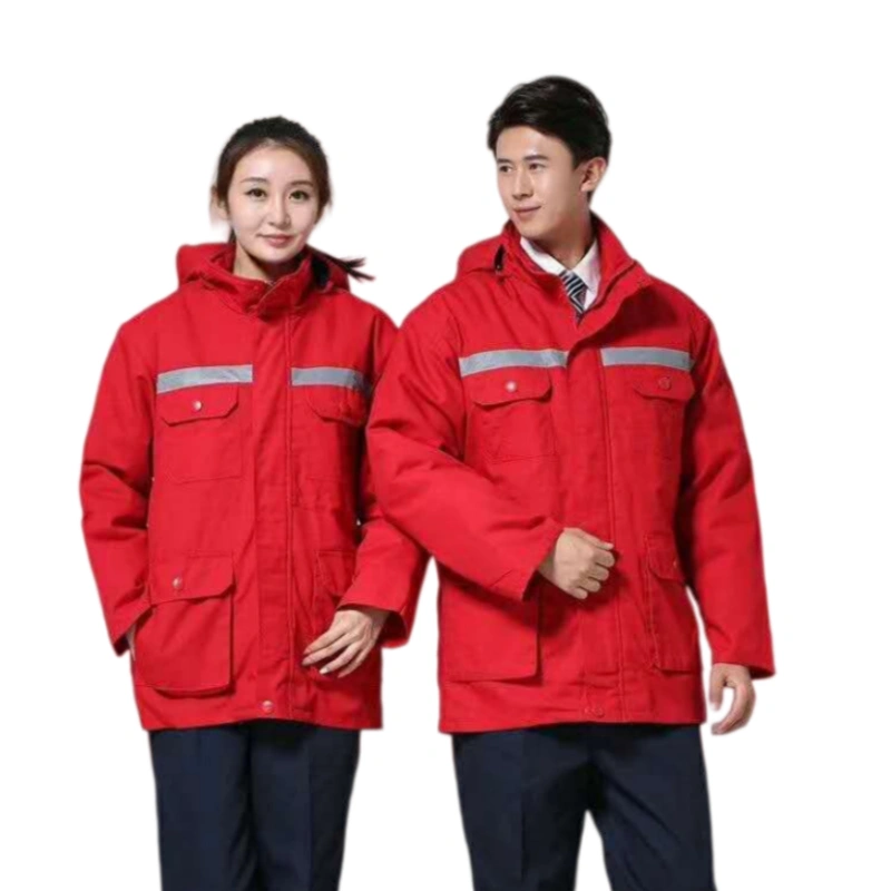 Thick Insulated Winter Work Coat (EP-BD010)-red